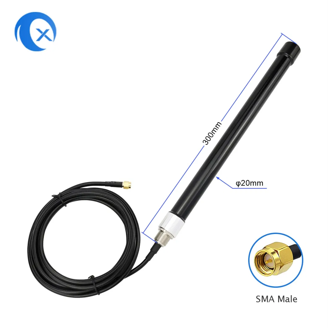 Omni Directional Outdoor Waterproof 4G Base Station Fiberglass Antenna for Wireless Meter Reading/Underground Water Meter